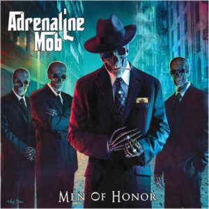 Capa do segundo álbum do Adrenaline Mob, "Men of Honor"