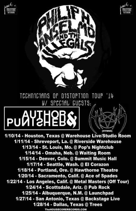 Phil Anselmo Tour 2014