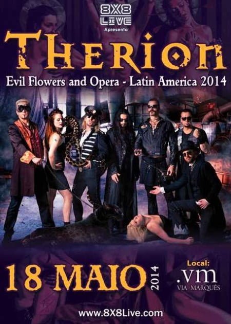 Therion em São Paulo