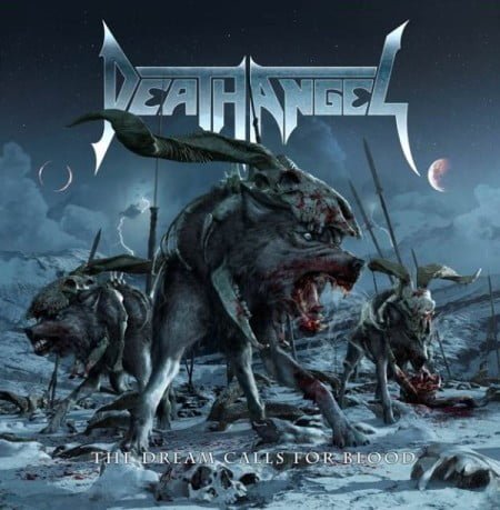Capa de "The Dream Calls For Blood", o mais recente disco do Death Angel