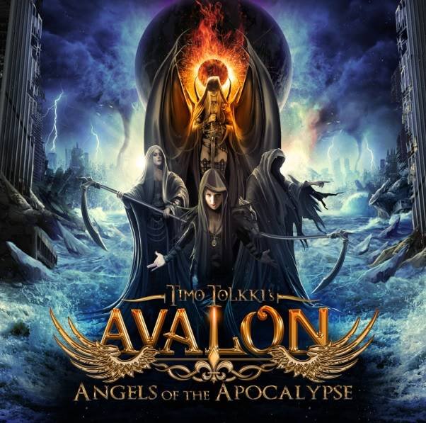 Capa de "Angels of the Apocalypse", o novo disco do Timmo Tolkki's Avalon