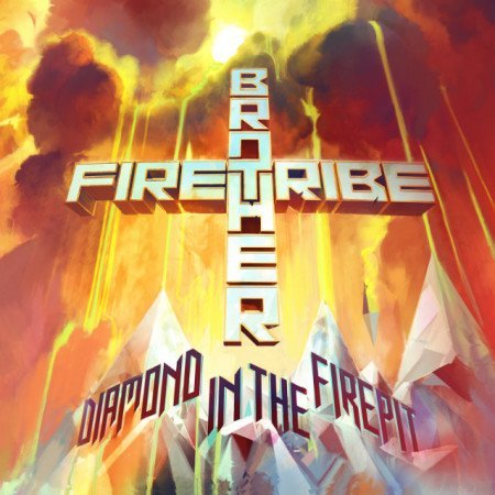 Capa de "Diamond in the Firepit", o novo disco do Brother Firetribe
