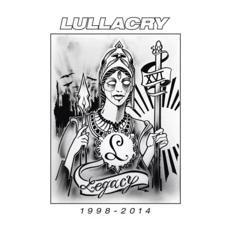 Capa de "Legacy 1998-2014", compilação de despedida do Lullacry