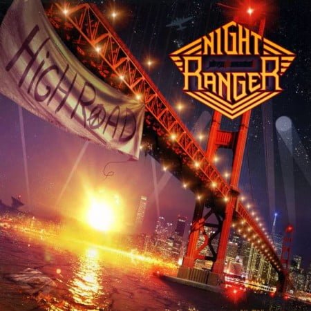 Capa de “High Road”, o novo disco do Night Ranger