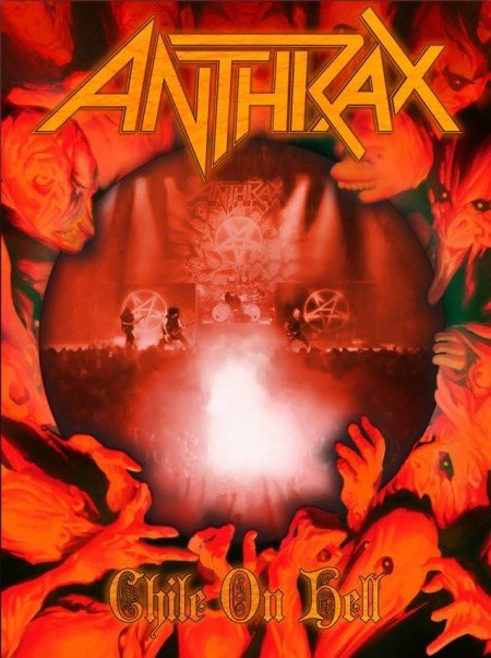 Capa de "Chile on Hell", novo DVD do Anthrax