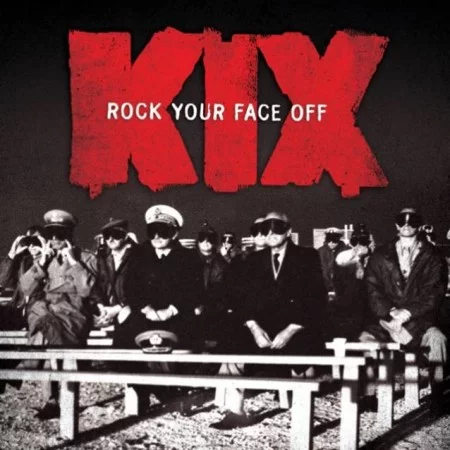 Capa de "Rock Your Face Off ", o novo álbum do Kix