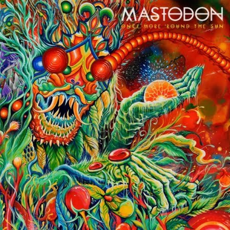 Capa de " Once More ‘Round the Sun", o mais recente álbum do Mastodon
