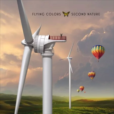 Capa de "Second Nature", o segundo álbum de estúdio do Flying Colors