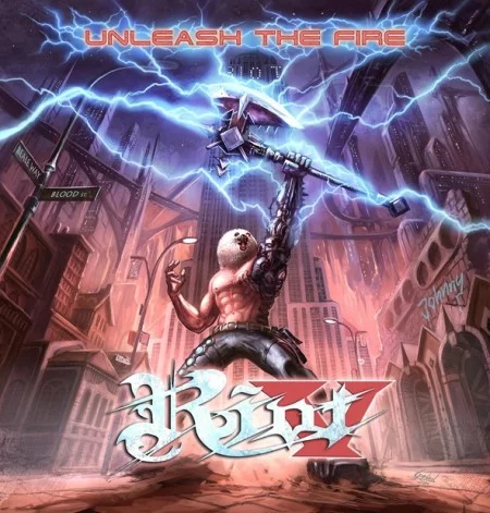 Capa de “Unleash the Fire”, novo álbum do, agora, Riot V