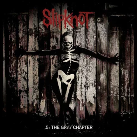 Capa de ".5: The Gray Chapter", o novo CD do Slipknot
