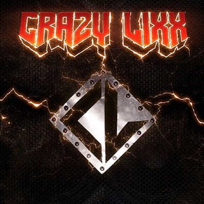 Capa do novo (e autointitulado) disco do Crazy Lixx
