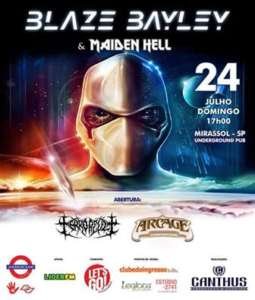 BLAZE BAYLEY NO PROXIMO DOMINGO 24 DE JULHO