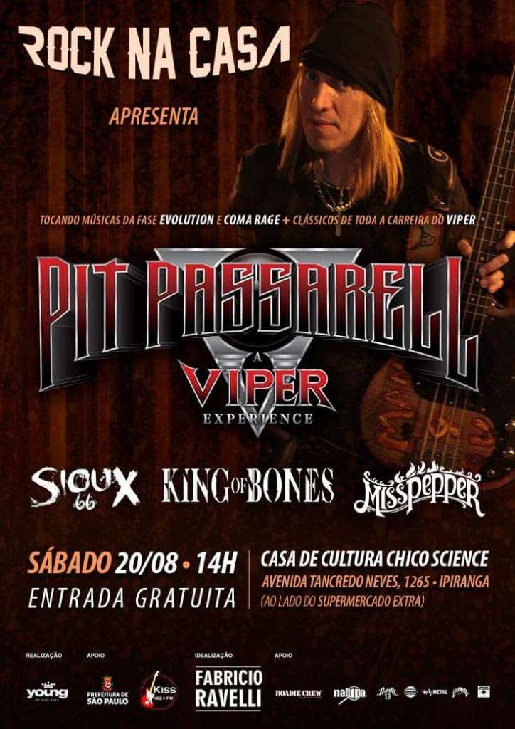 viper - rock na casa