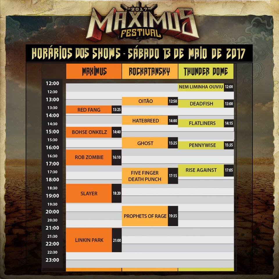 O Maximus Festival 2017