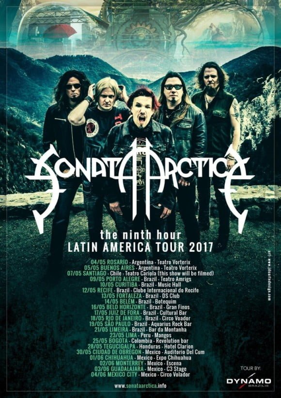 The Ninth Hour Latin America Tour 2017