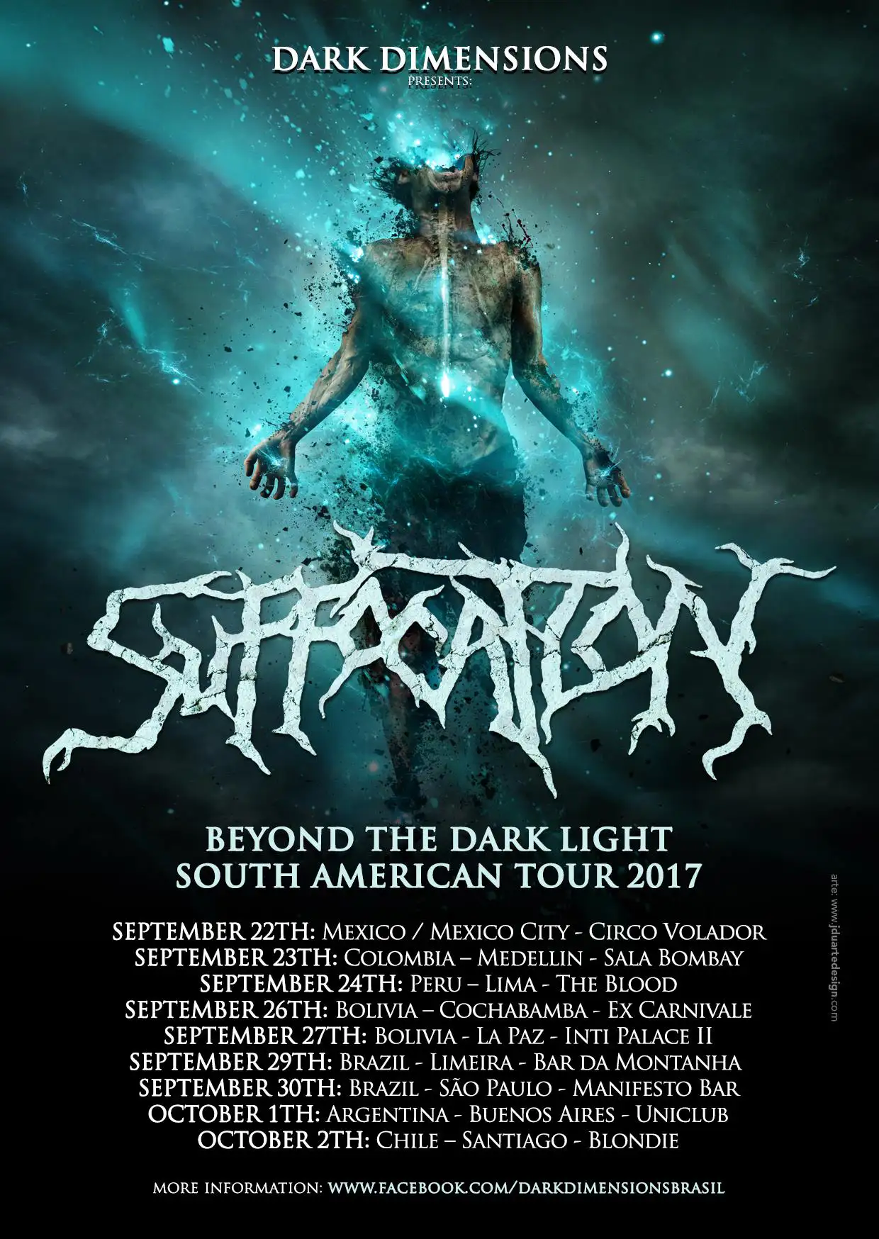 Beyond The Dark Light South American Tour 2017
