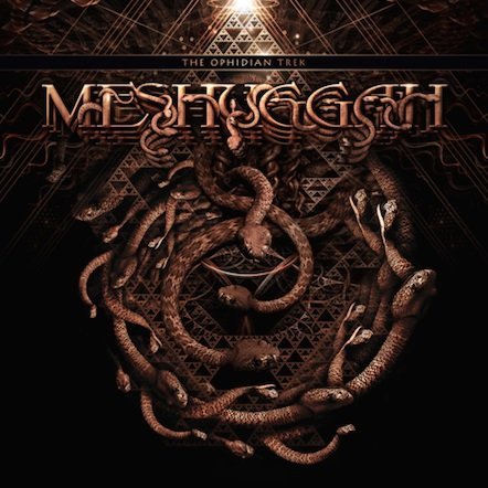 Capa de "The Ophidian Trek", novo registro ao vivo do Meshuggah, que sairá em CD duplo, DVD e Blu-ray