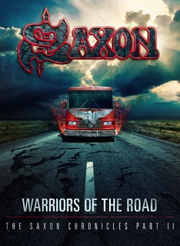 Capa do novo registro ao vivo do Saxon