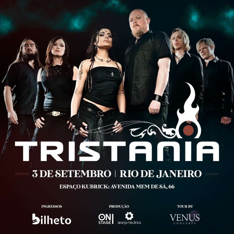 Tristania no Rio de Janeiro