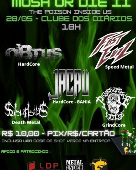 MOSH OR DIE: Segunda edição é oficialmente divulgado