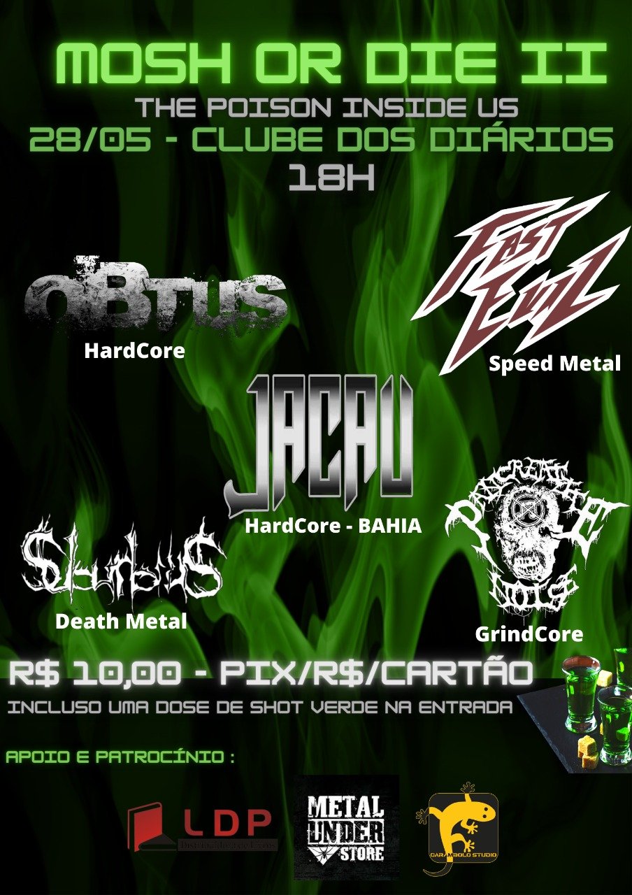 MOSH OR DIE: Segunda edição é oficialmente divulgado