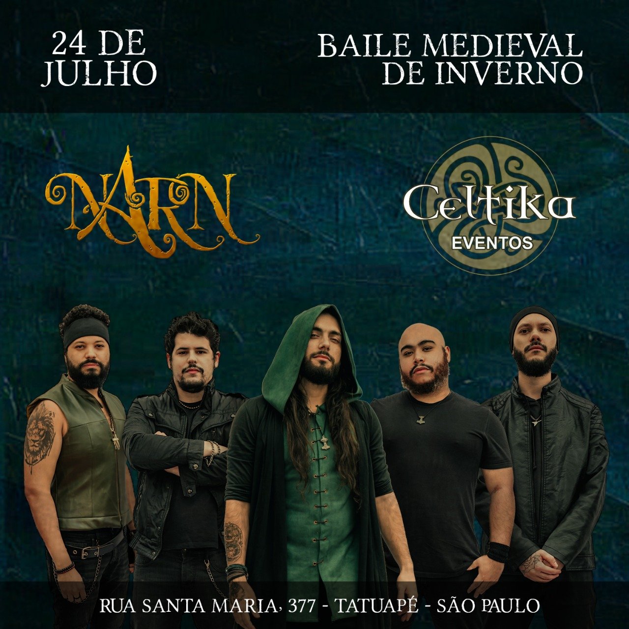 Narn: presente no baile medieval de inverno que será realizado dia 24 de julho